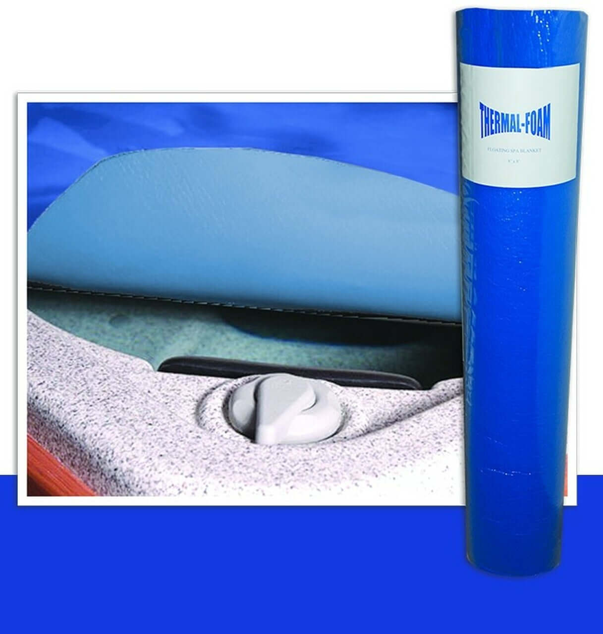 Floating Thermal Hot Tub Blanket