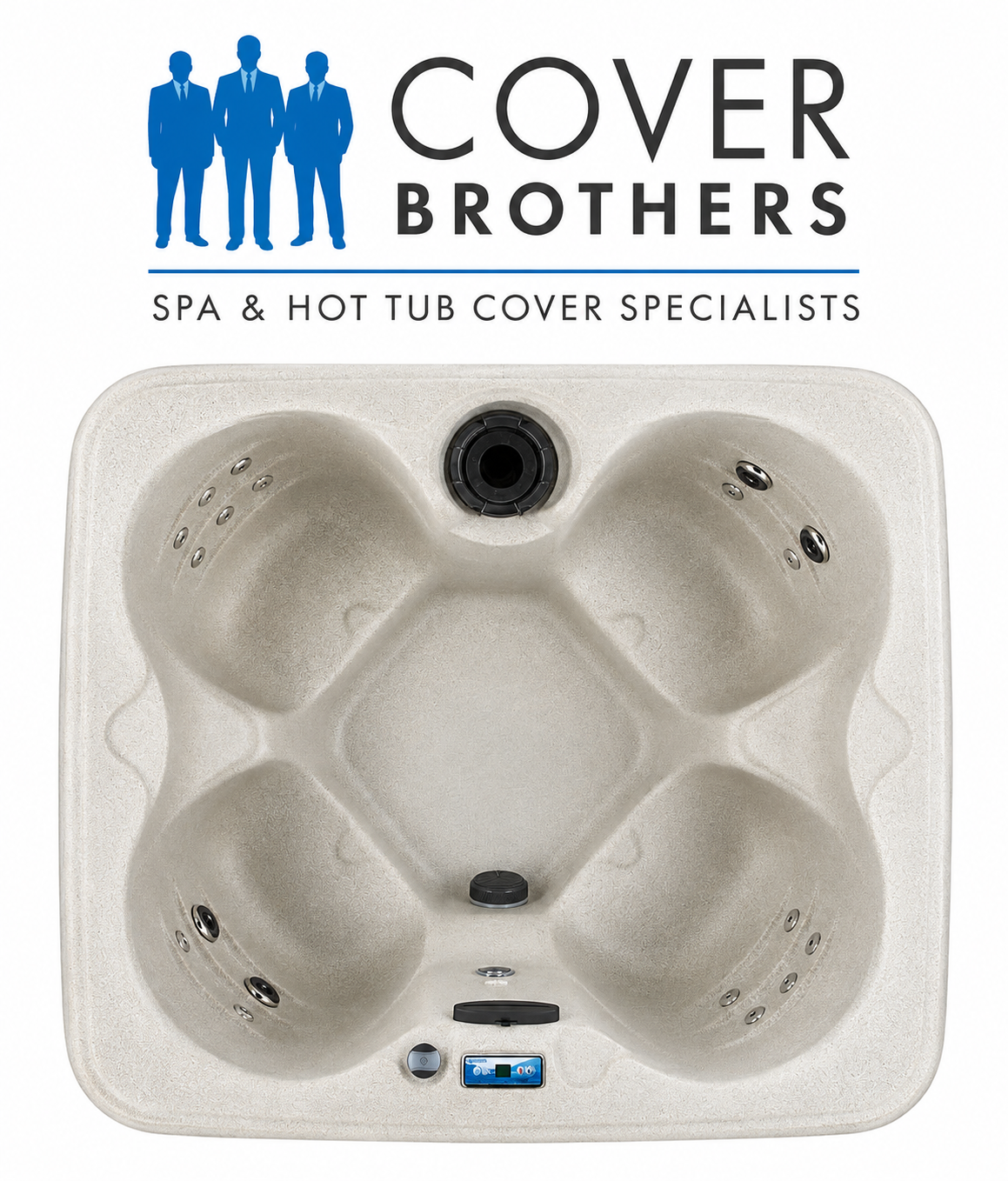Replacement hot tub cover for Aquaterra Benicia Replacement Cover