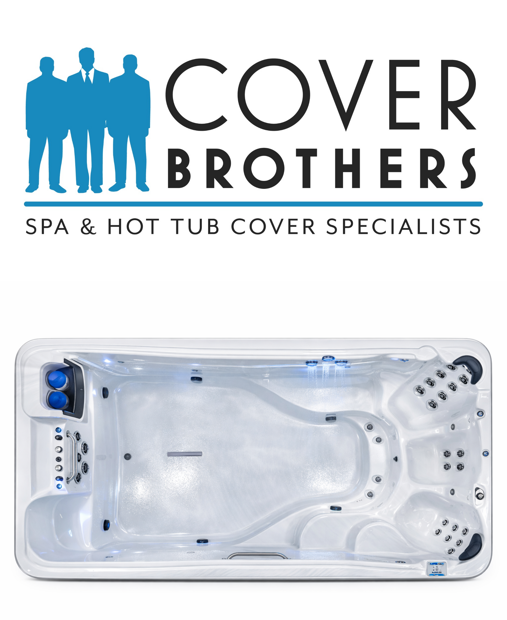 Artesian Spas TidalFit Premium EP-14 custom hot tub replacement covers for spas. Quality lid from The Cover Brothers.