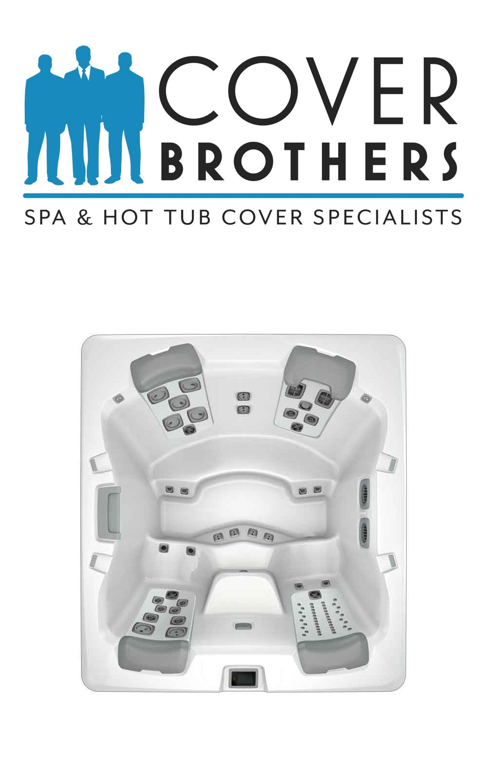 Bullfrog A6 spa cover replacement by The Cover Brothers – premium custom hot tub lid with quality build and materials