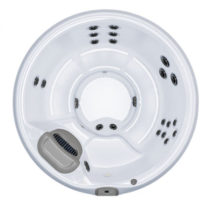 Bullfrog X6R round spa cover replacement by The Cover Brothers – premium custom hot tub lid with quality build and materials