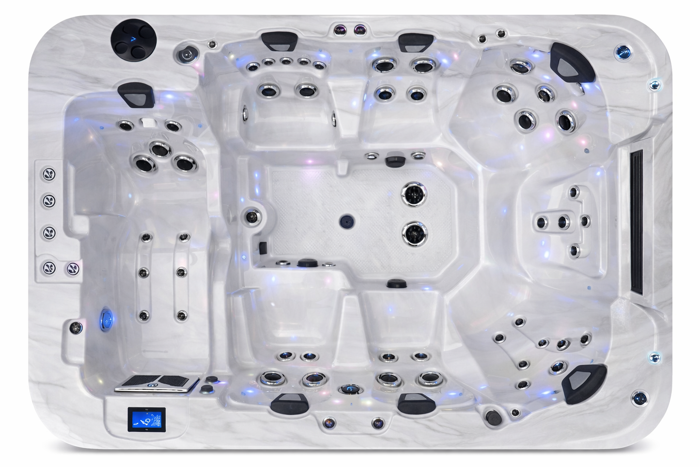 Coast spa mirage custom spa replacement covers for hot tub. Quality lid from The Cover Brothers.
