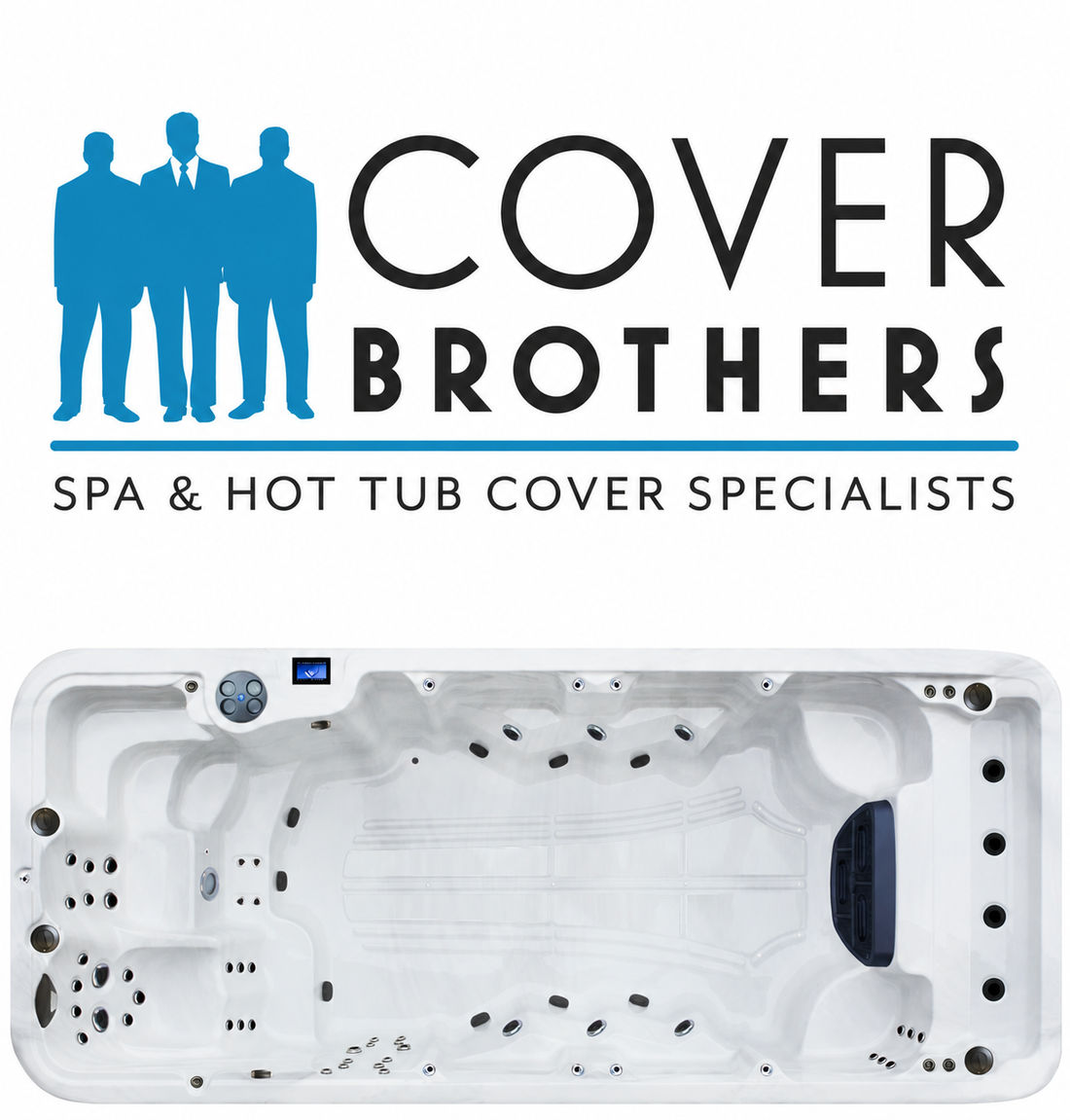 Coast Spa 17VE Wellness Infinity Swim Spa Replacement Cover | Premium Swim Spa Covers