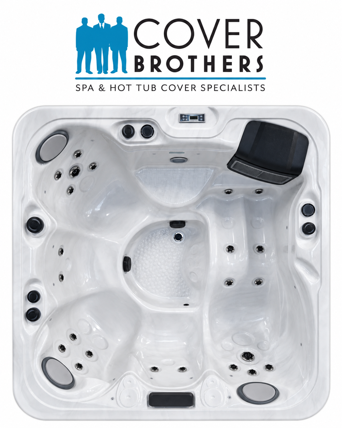 Dominion L725 replacement cover 79" x 79" hot tub spa lid