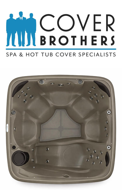 Dream Maker Crossover 730 custom spa replacement covers for hot tub. Quality lid from The Cover Brothers.