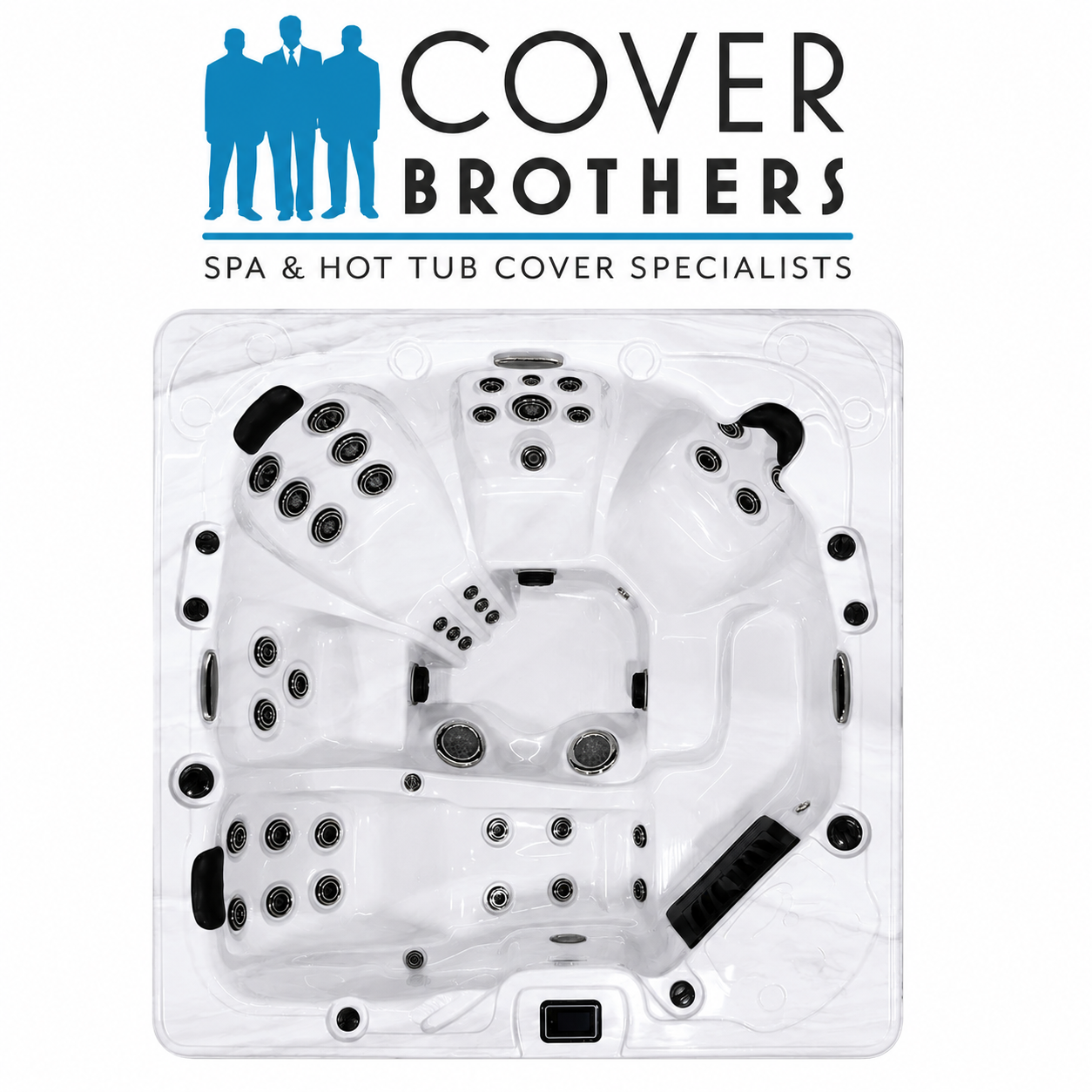 Dynasty Coconut Bay hot tub replacement cover 92" x 92" spa lid