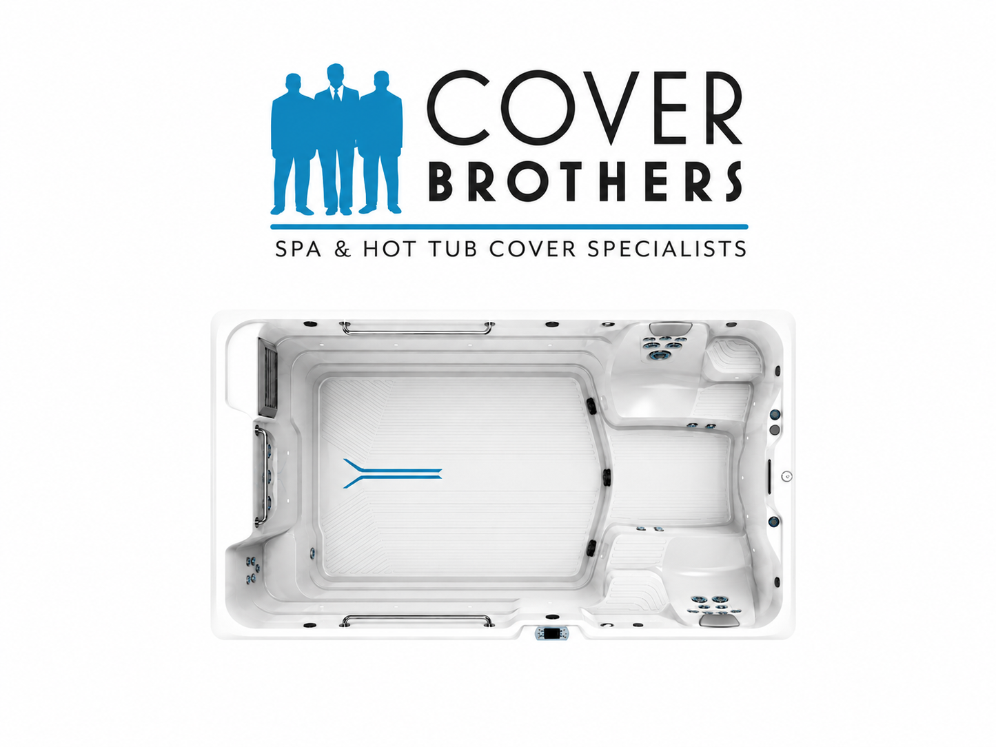 Endless R200 hot tub replacement covers for swim spa 144" x 89"