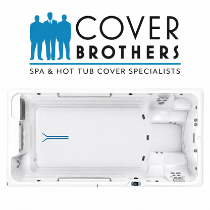 Endless R500 custom hot tub replacement covers for swim spa 180" x 89"