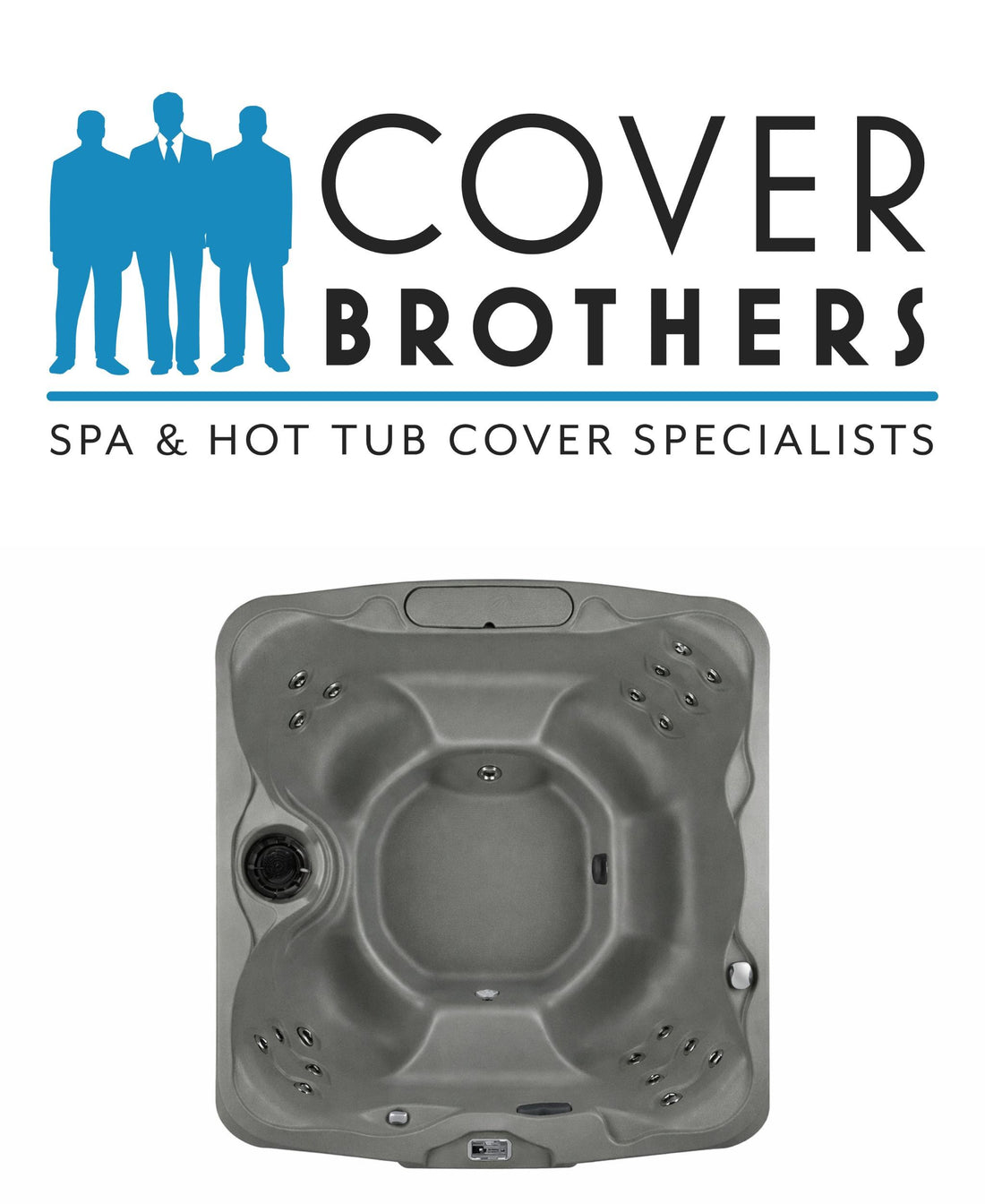 Freeflow Monterey custom spa replacement covers for hot tub. Quality lid from The Cover Brothers.