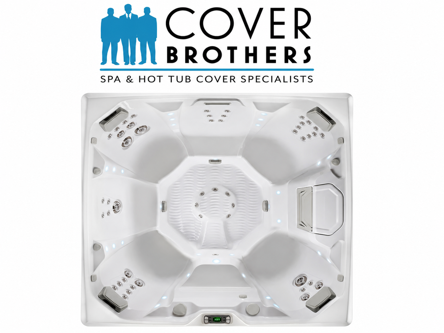 Replacement hot tub cover for limelight pulse