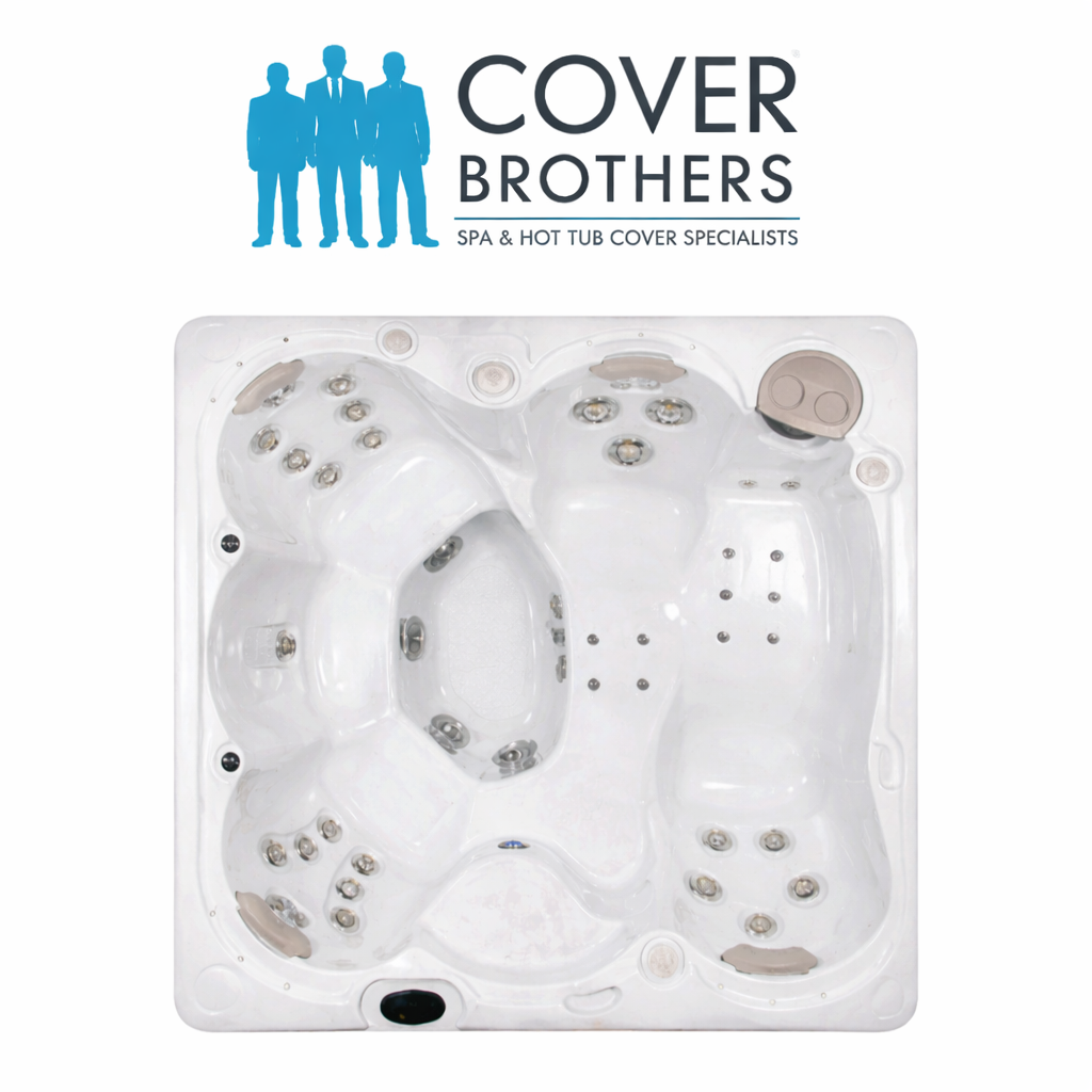 Hydropool serenity 5500 cover replacement by The Cover Brothers – premium custom hot tub lid with quality build and materials