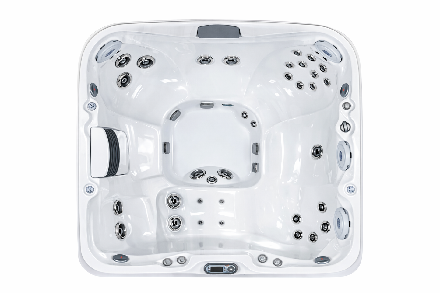 Jacuzzi J-465 custom spa replacement covers for hot tub. Quality lid from The Cover Brothers.
