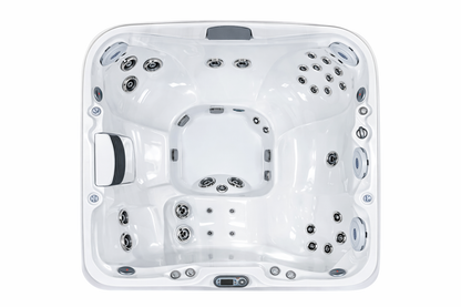 Jacuzzi J-465 custom spa replacement covers for hot tub. Quality lid from The Cover Brothers.