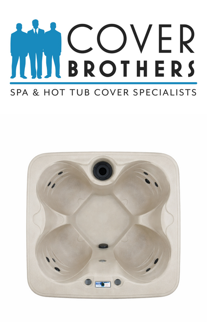 Lifesmart Bermuda LS100 custom spa replacement covers for hot tub. Quality lid from The Cover Brothers.