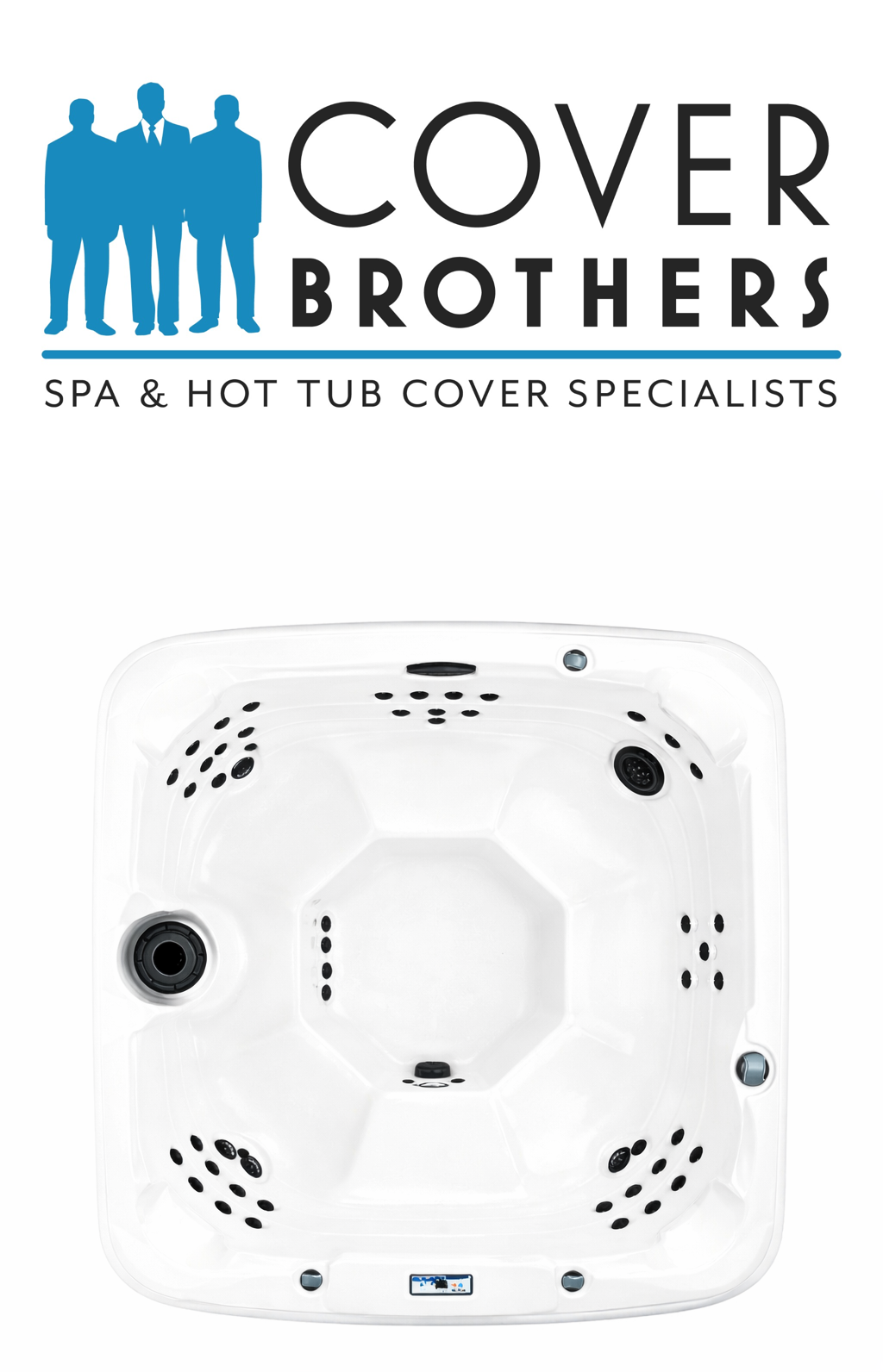 Lifesmart Coronado LS600 custom spa replacement covers for hot tub. Quality lid from The Cover Brothers.