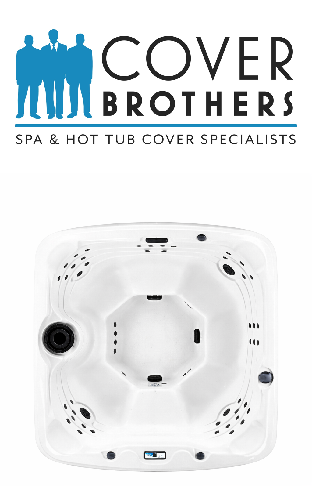 Lifesmart LS700 custom spa replacement covers for hot tub. Quality lid from The Cover Brothers.