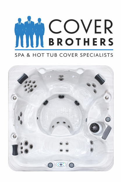 Master spas Balance 7 cover replacement by The Cover Brothers – premium custom hot tub lid with quality build and materials