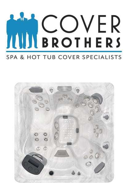 Master spas TS 7.2 cover replacement by The Cover Brothers – premium custom hot tub lid with quality build and materials