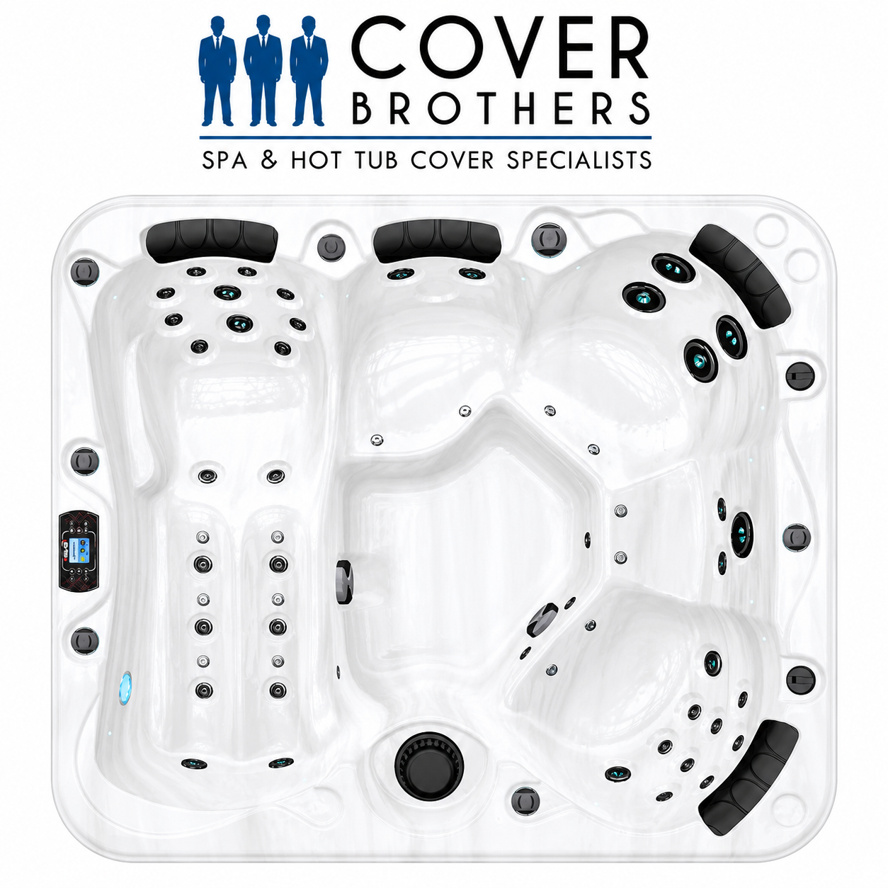 Replacement cover for Be Well O460 Hot Tub 87" × 74"