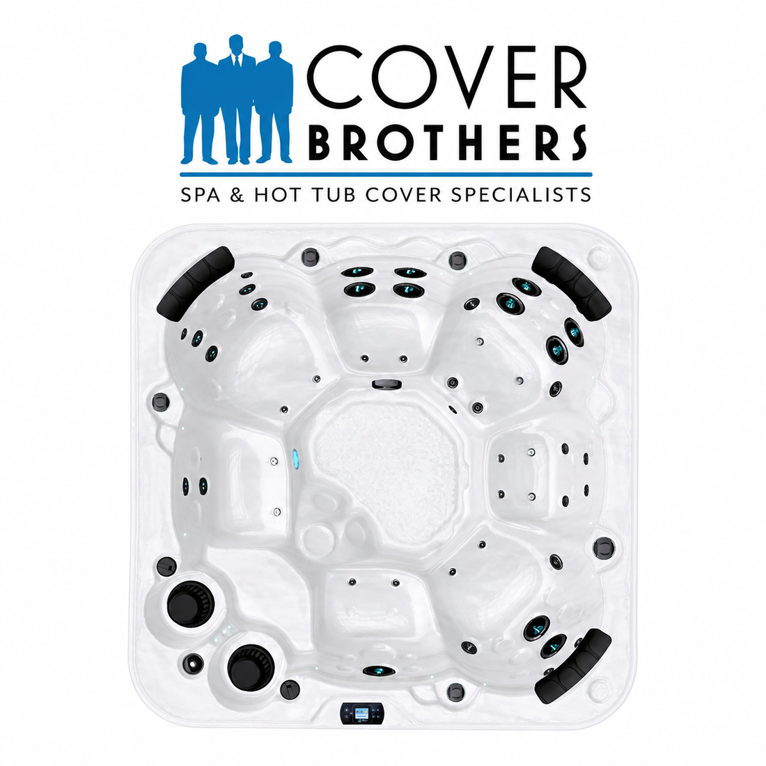 Replacement cover for Be Well O747 Hot Tub 87" × 87"