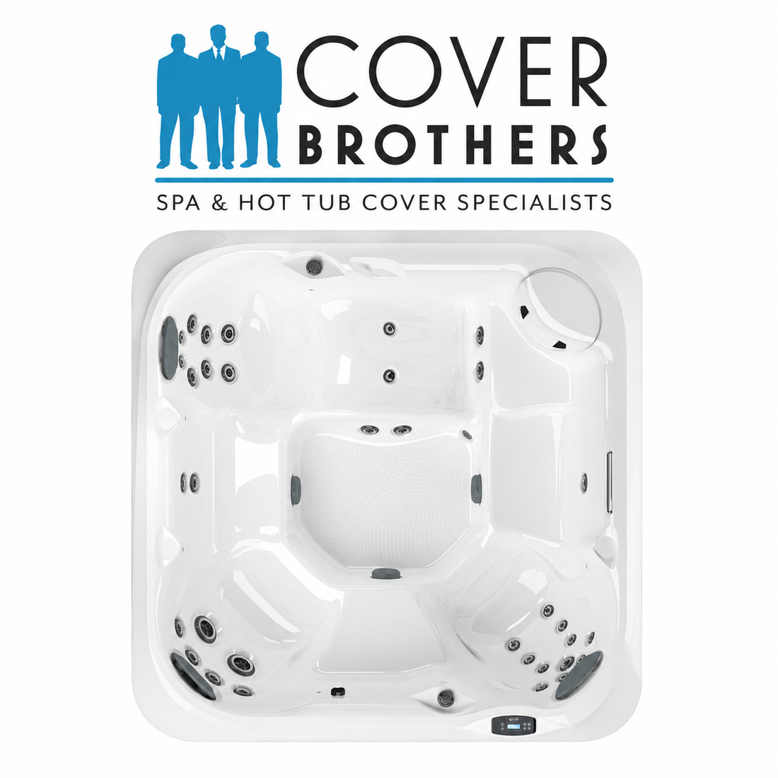 Replacement cover for Jacuzzi J-235 hot tub 84" x 84"