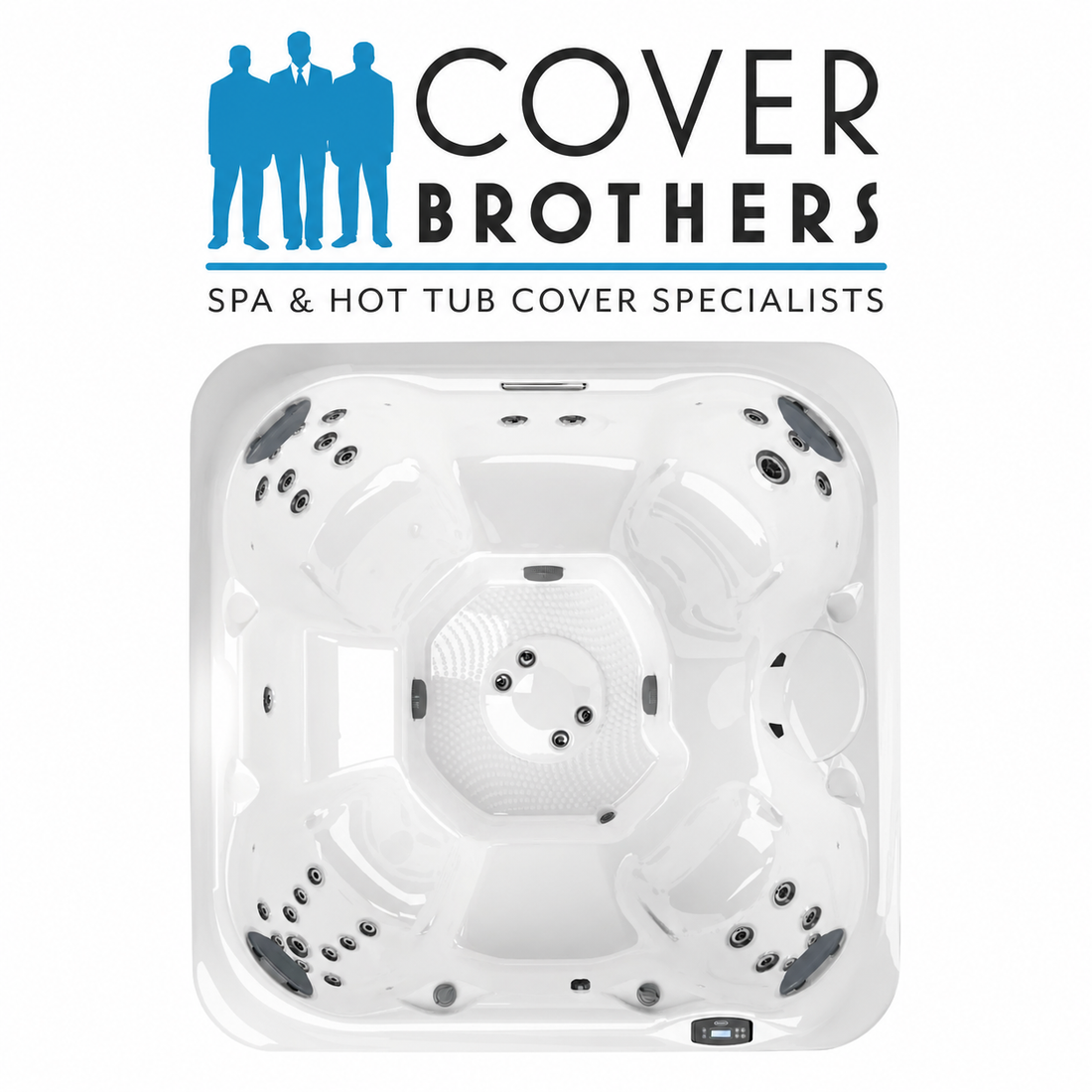 Replacement cover for Jacuzzi J-245 hot tub 84" x 84"