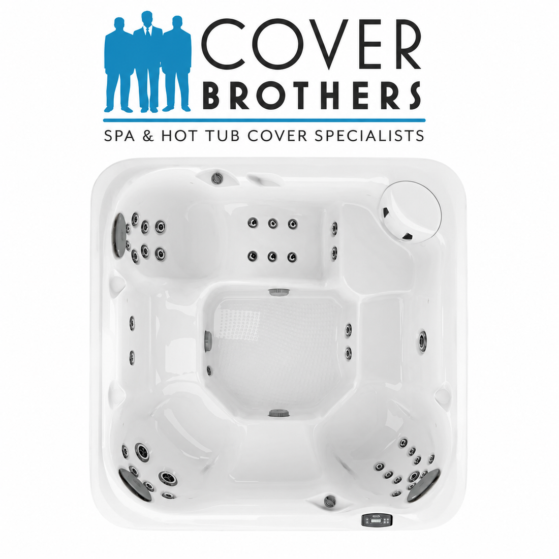 Replacement cover for Jacuzzi J-275 hot tub 90" x 90"
