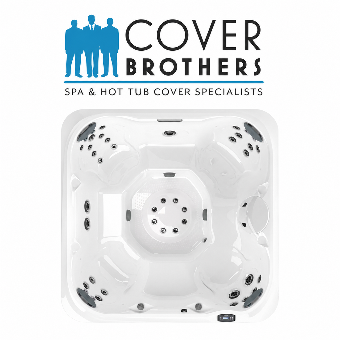 Replacement cover for Jacuzzi J-285 hot tub 89" x 89"