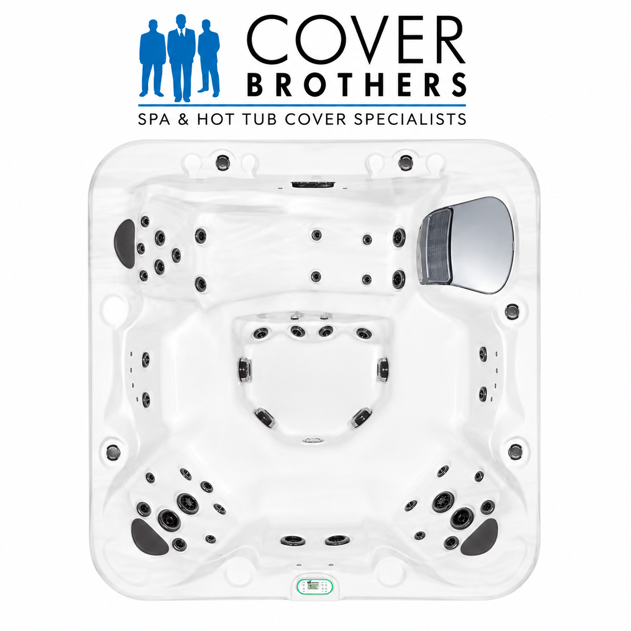 Replacement cover for a Sunrise F62L hot tub 86" x 86"