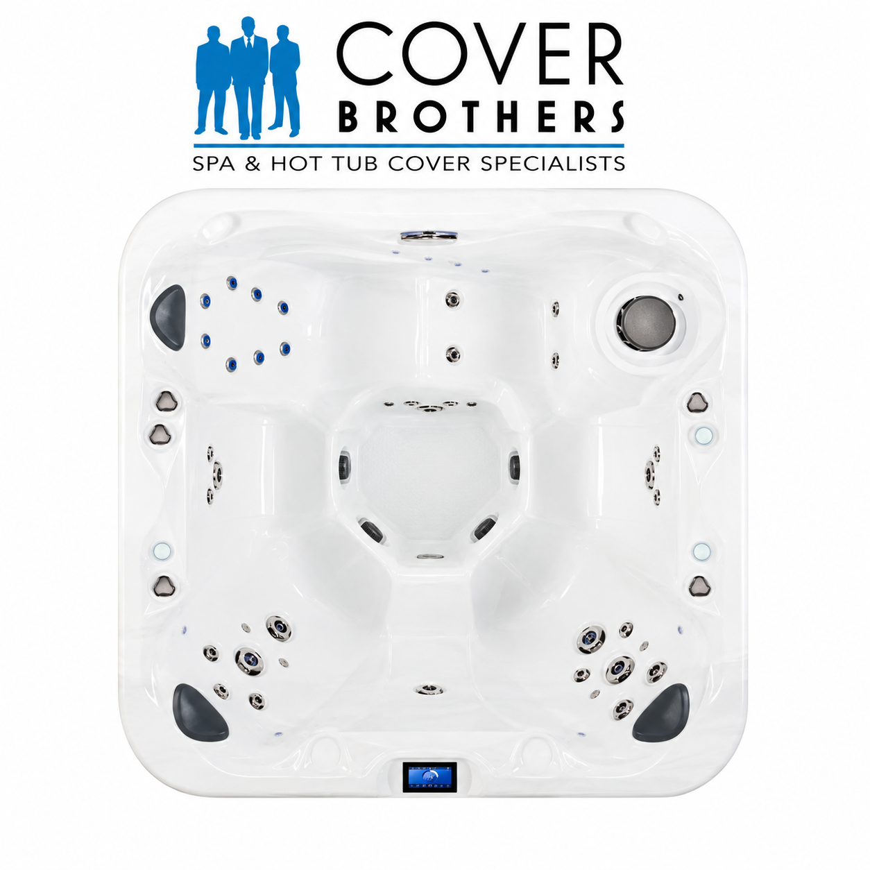 Replacement cover for a Sunrise S102 hot tub 79" x 79"
