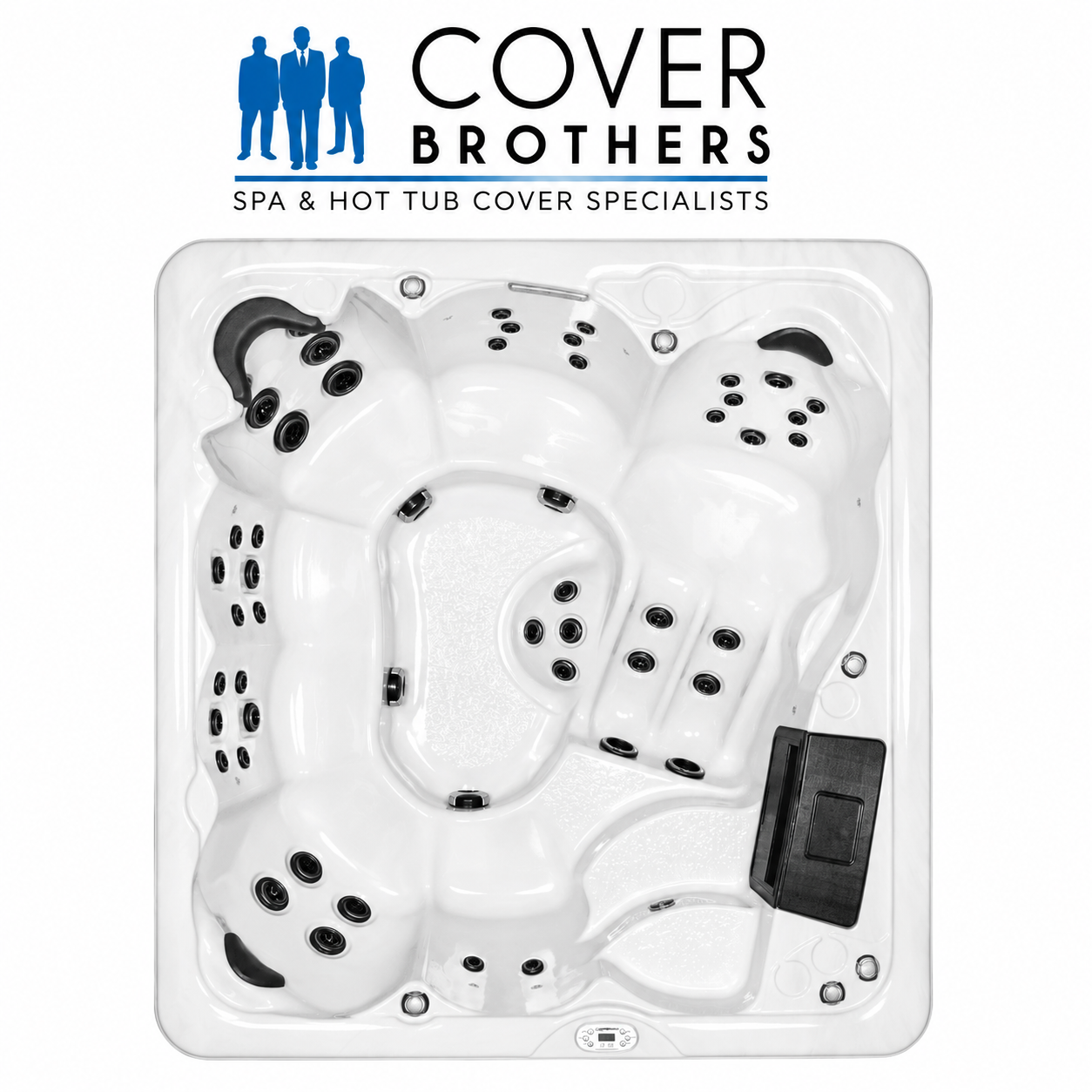 Replacement cover for a Sunrise S72L hot tub 94" x 90"
