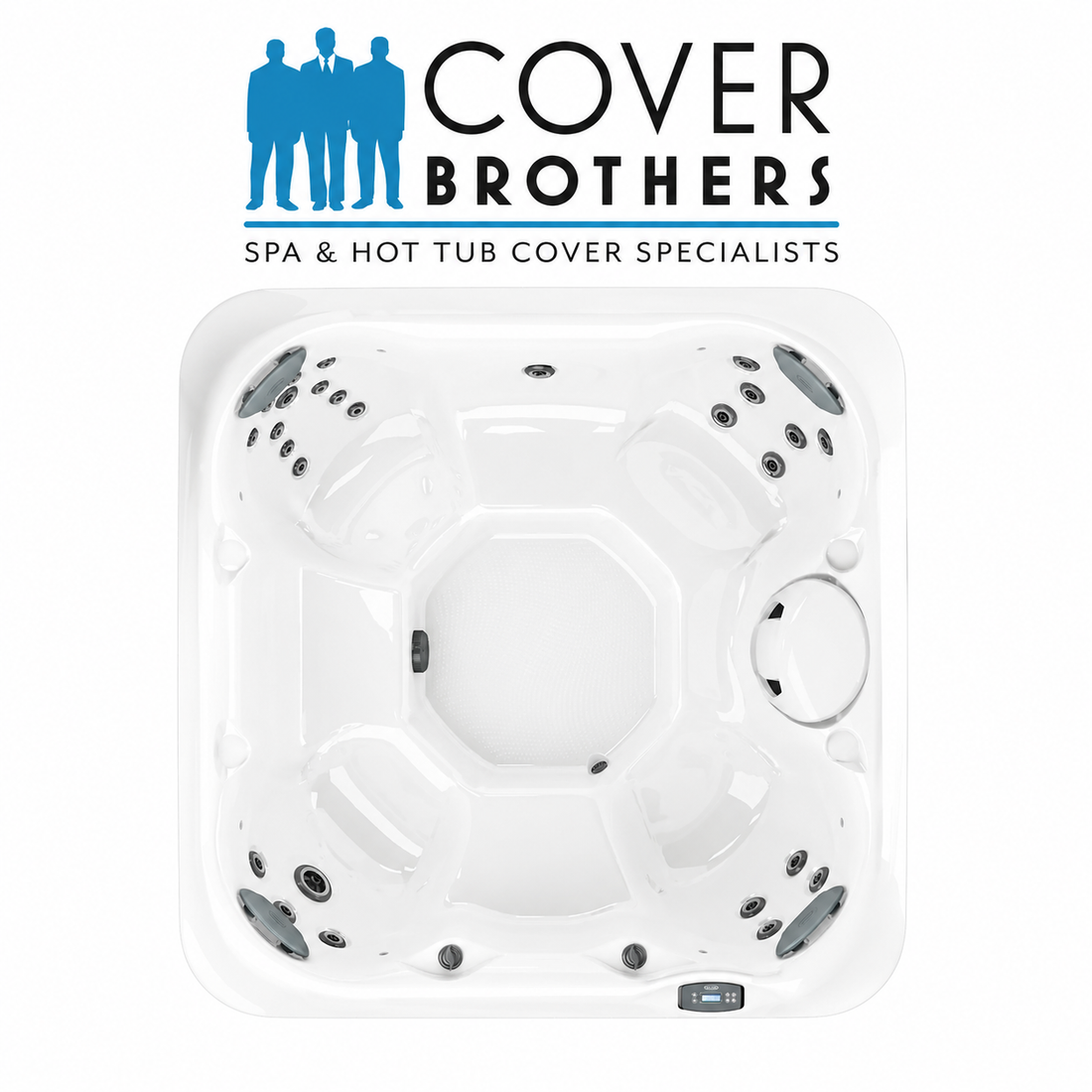 Replacement hot tub cover for Jacuzzi J-125 spa lid 85" x 77"