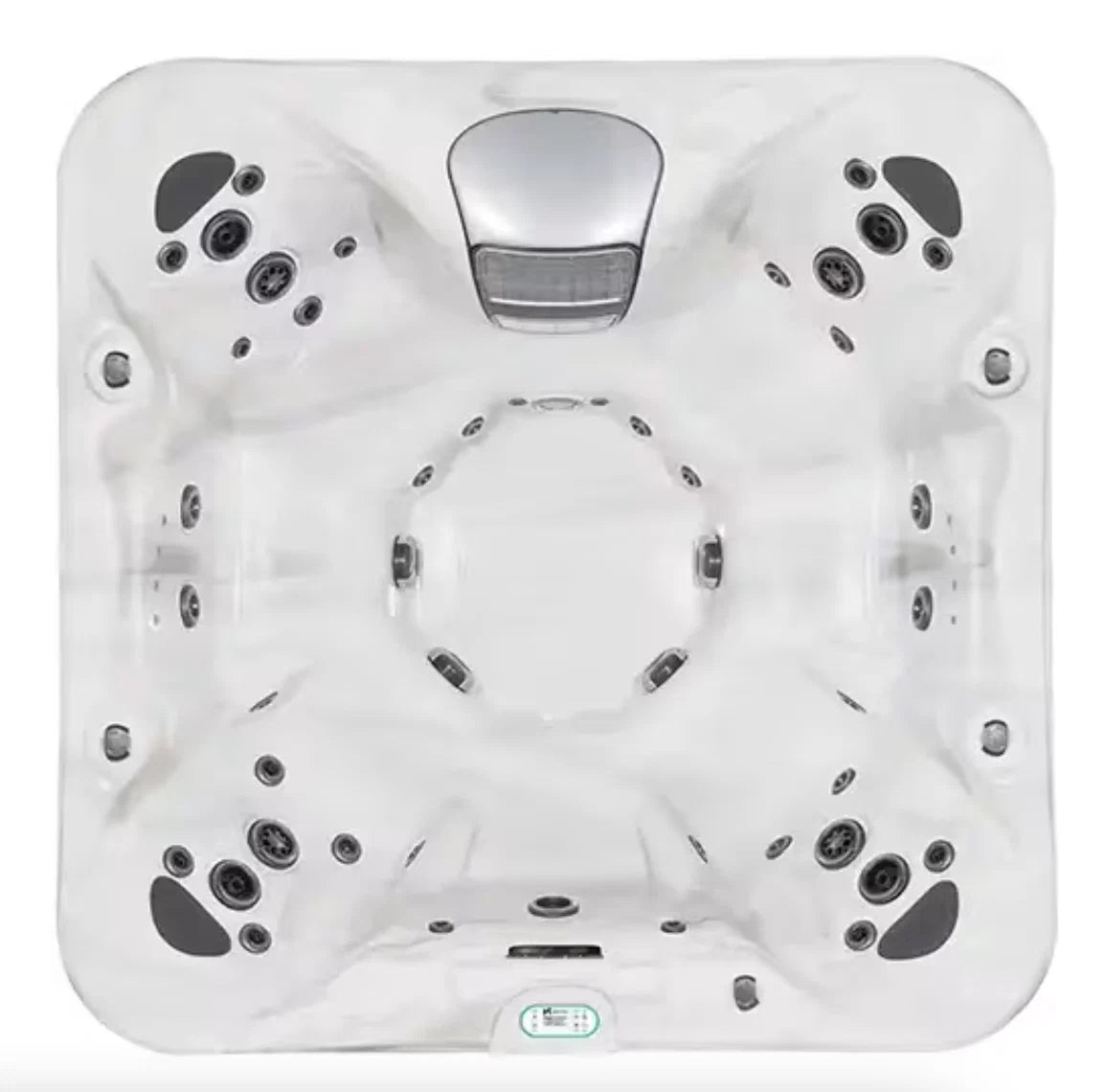 Replacement cover for a Sunrise F72S hot tub 86" x 86"