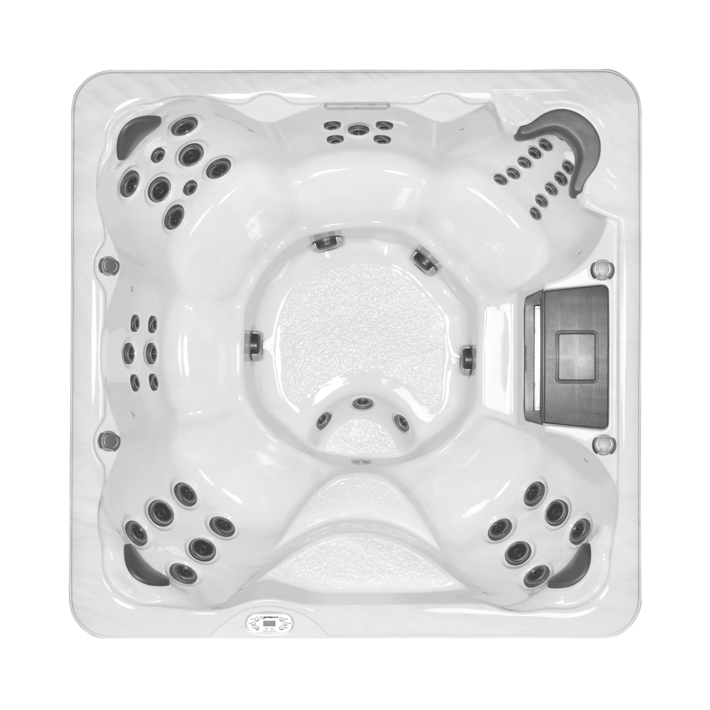 Replacement cover for a Sunrise S62S hot tub 84" x 84"