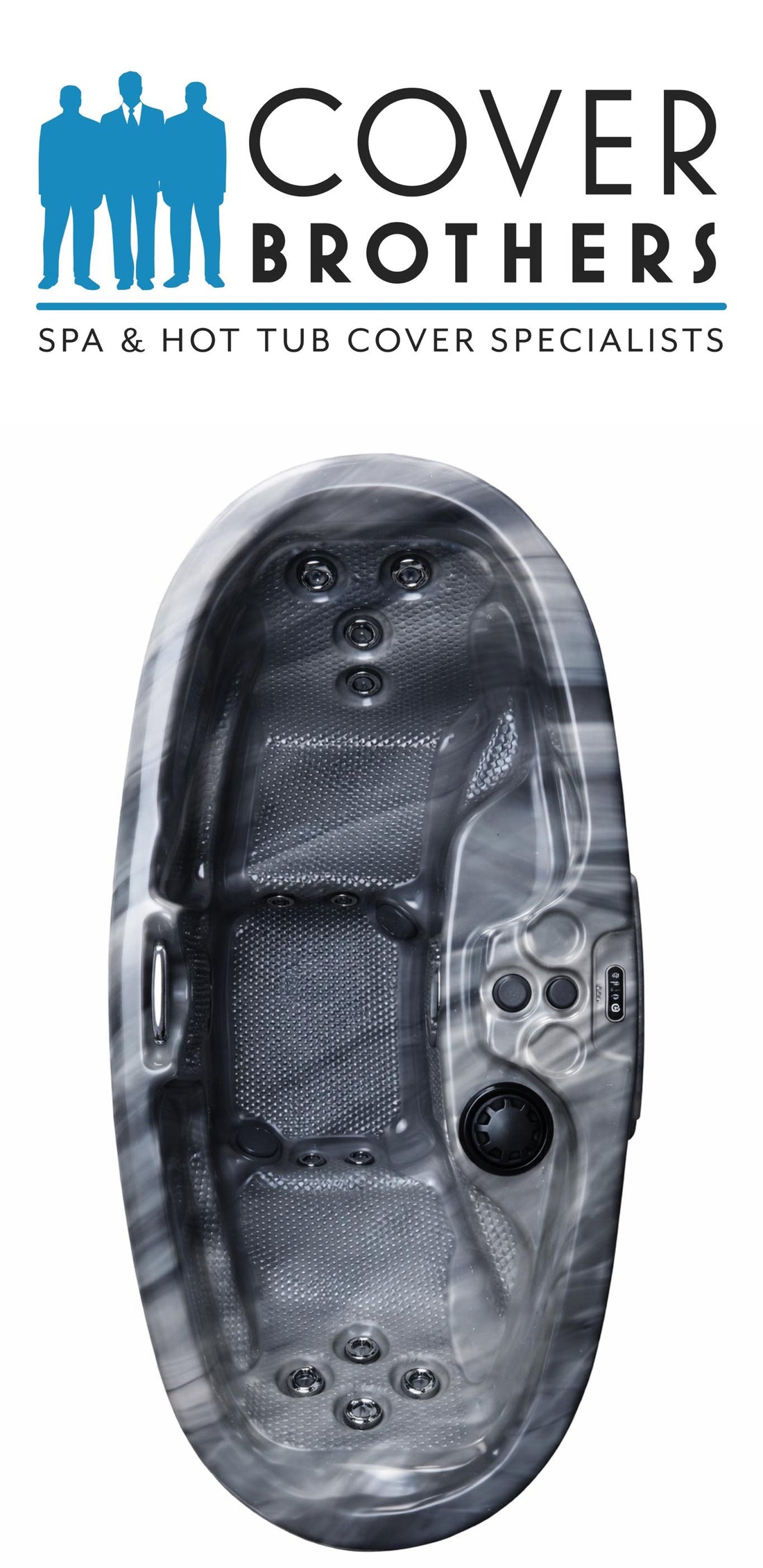 Spaberry custom spa replacement covers for hot tub. Quality lid from The Cover Brothers.