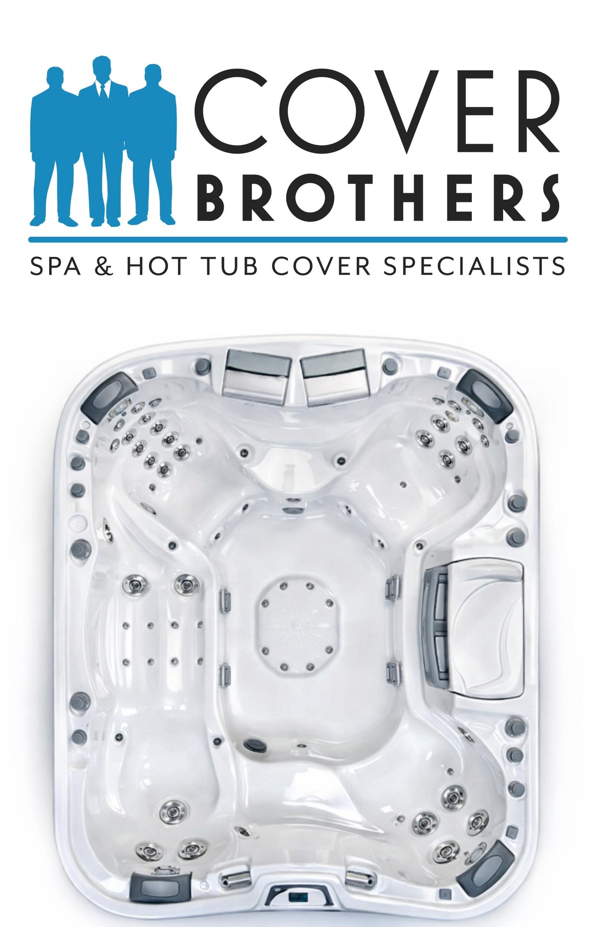 Sundance Aspen 880 custom hot tub replacement covers for hot tub. Quality lid from The Cover Brothers.