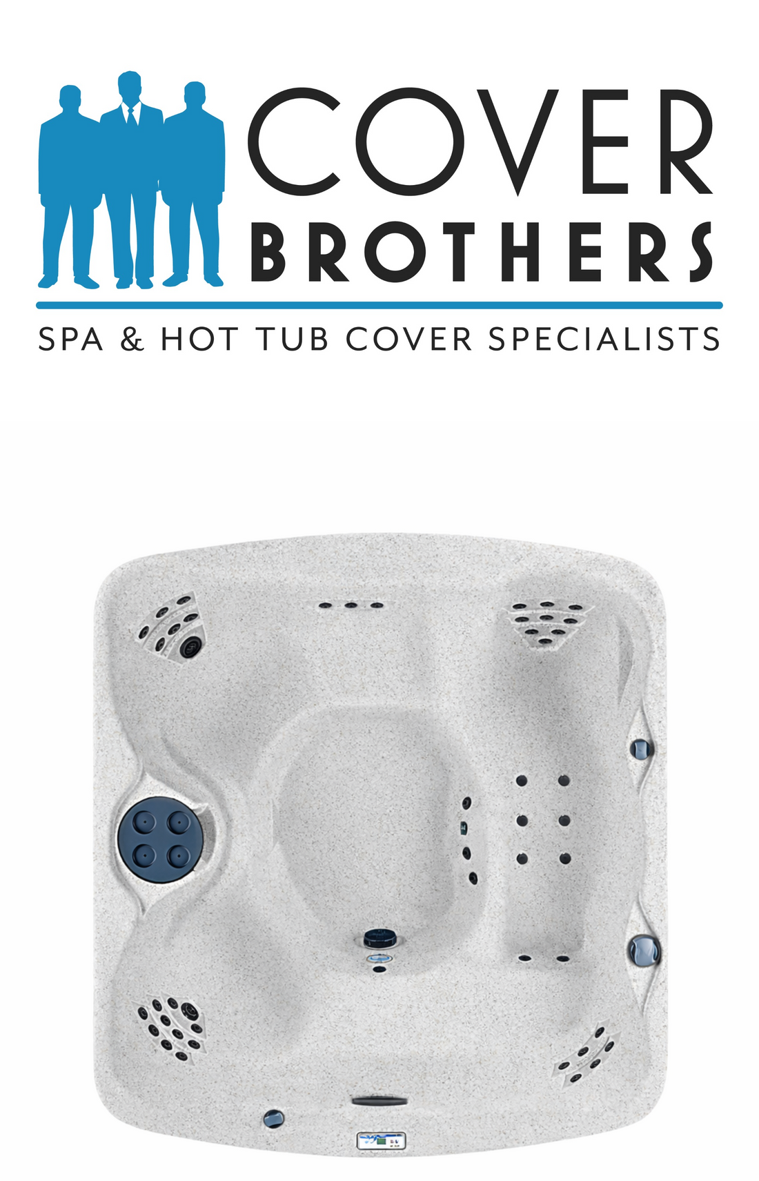 Lifesmart Curaco LS550 Hot Tub Replacement Cover | Premium Spa Covers